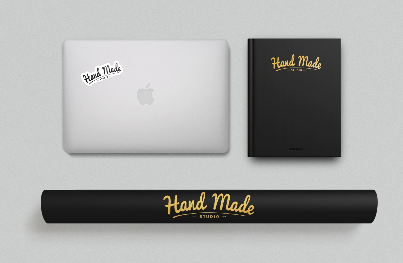 Hand Made Studio International Award concept studio branding and identity